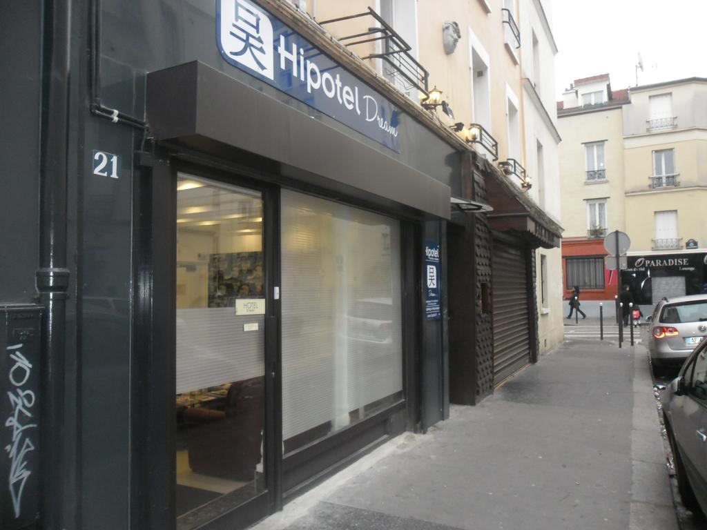 Hipotel Paris Montmartre Gare Du Nord Exterior foto