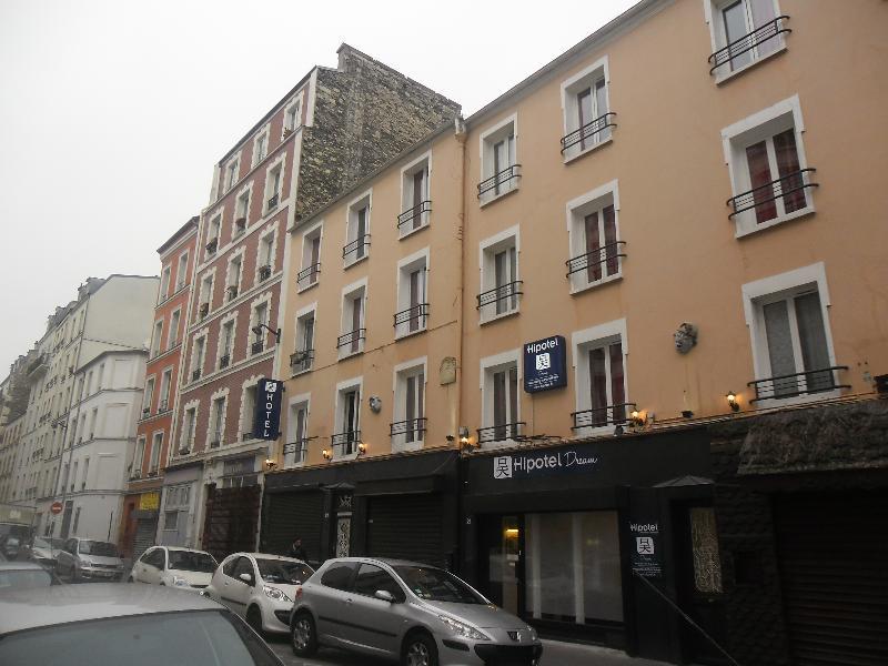 Hipotel Paris Montmartre Gare Du Nord Exterior foto